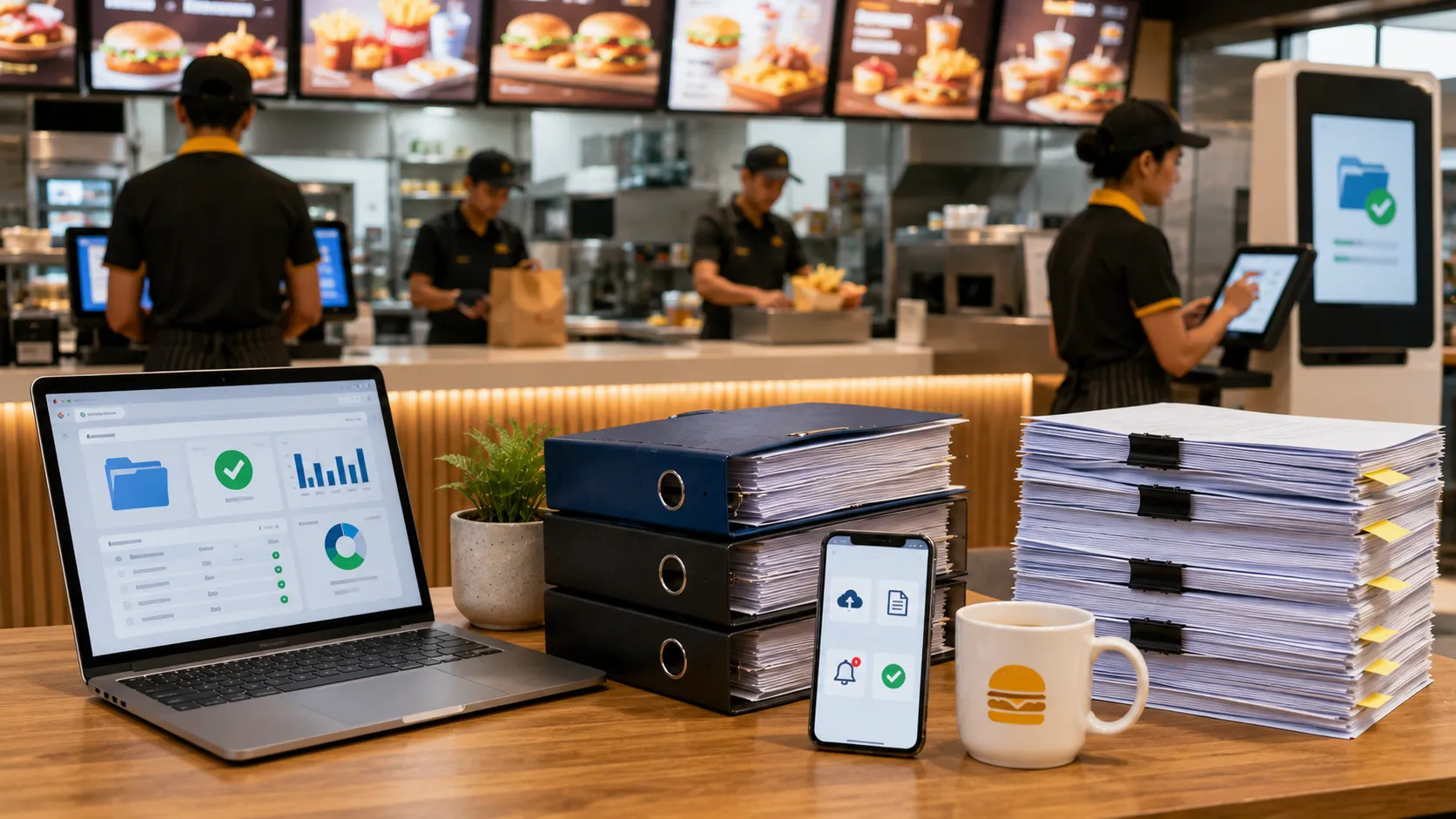 How QSRs Can Automate Vendor Document Management
