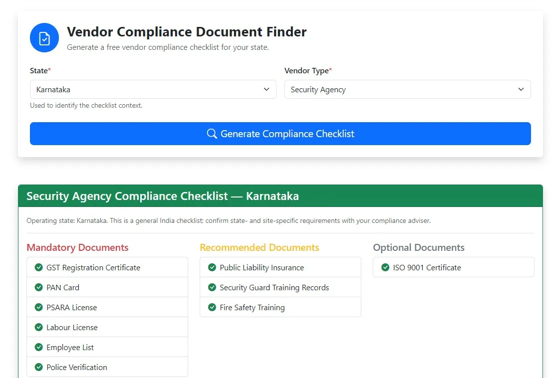 Vendor Compliance Checklist: Free Checklist for Supplier and Contractor Compliance