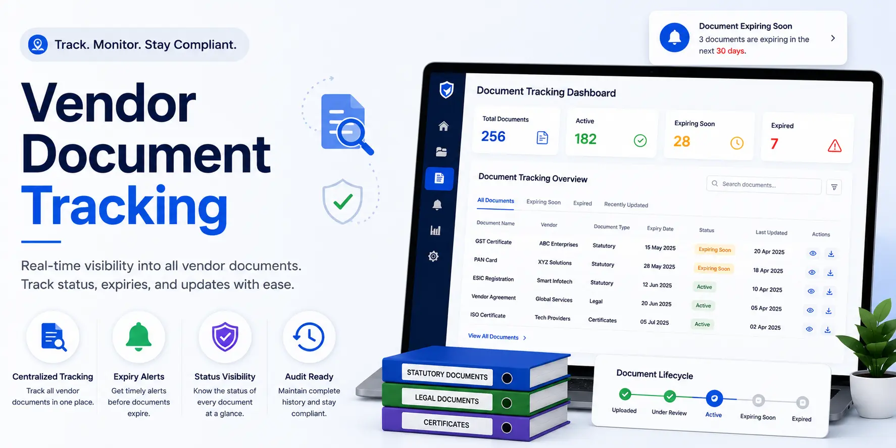 Vendor Document Tracking: Complete Guide to Tracking Supplier and Contractor Documents