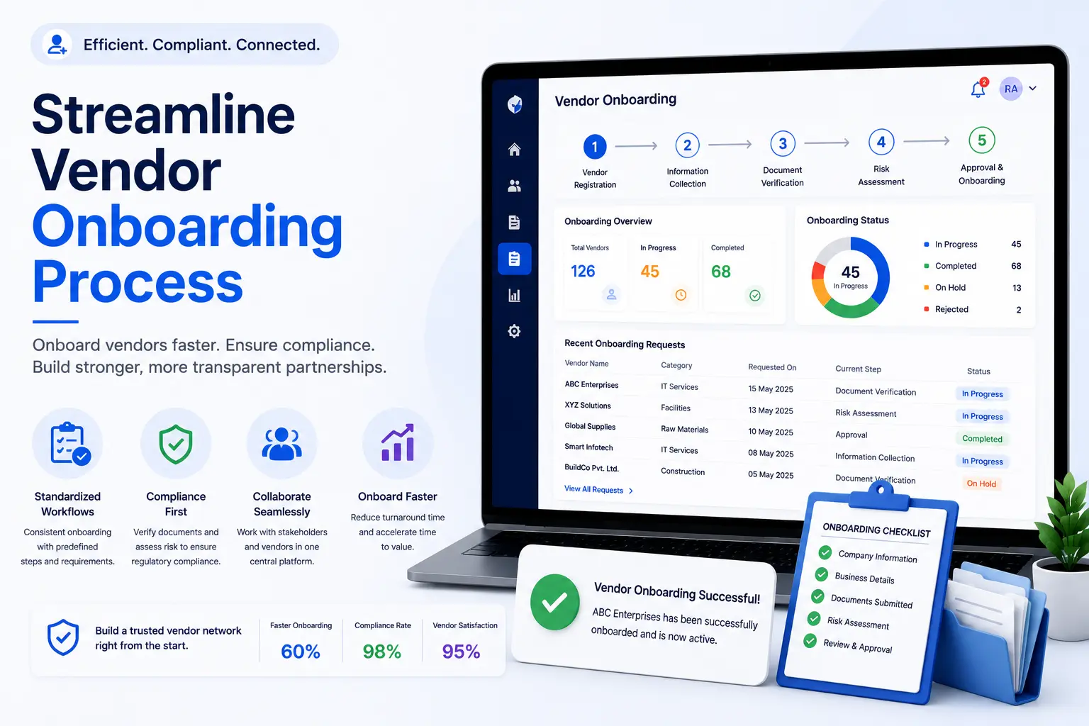 Vendor Onboarding Process: Complete Guide for Manufacturing and Industrial Companies (2026)