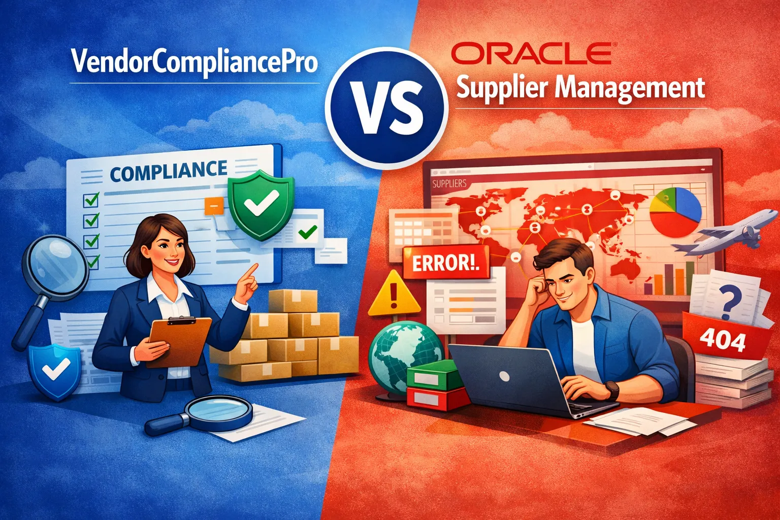 VendorCompliancePro vs Oracle Supplier Management: Which Is Better for Vendor Compliance?
